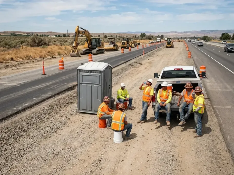 highway-road-construction-crew-007 — frequently asked questions, Porta Potty and Restroom Rentals in Montz, LA